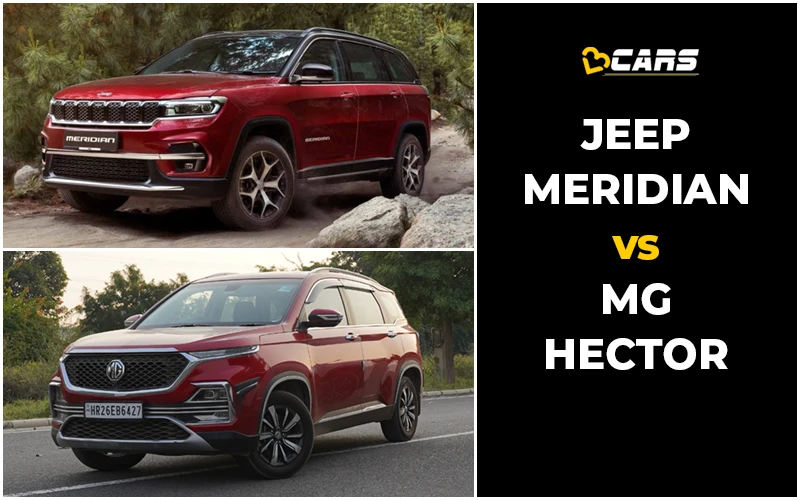 Jeep Meridian Vs MG Hector